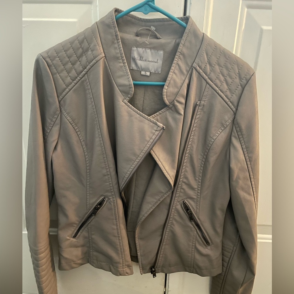 Leather jacket